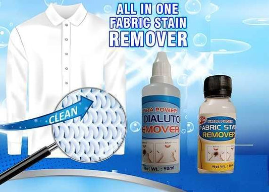 All in One Fabric Stain Remover 100ml (Bye 1 Get 1 Free Bottle 50ml Each)