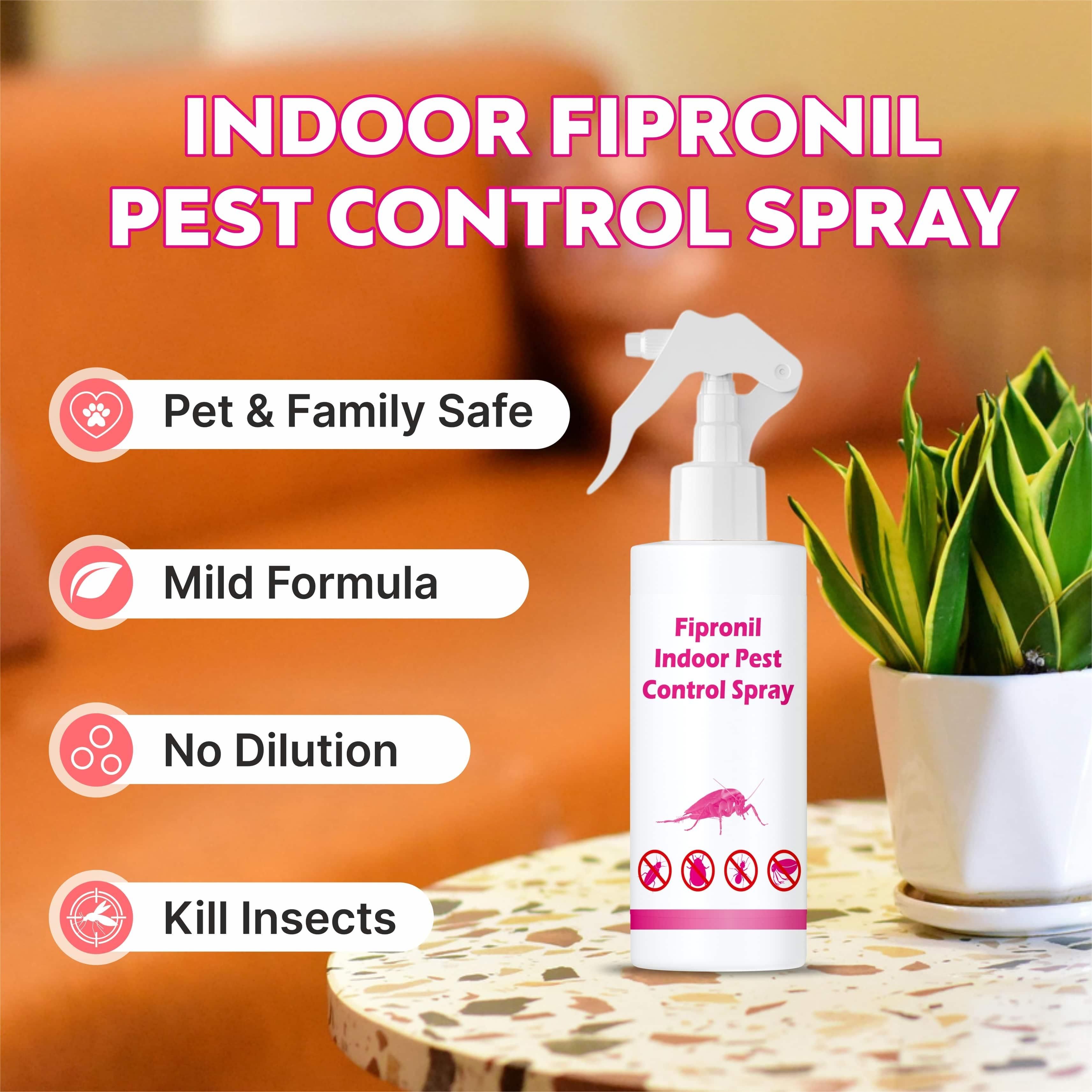 Fipronil Indoor Pest Control Spray 200 ml (Buy 1 Get 1 Free)